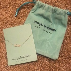 maya brenner “Love” Bracelet
